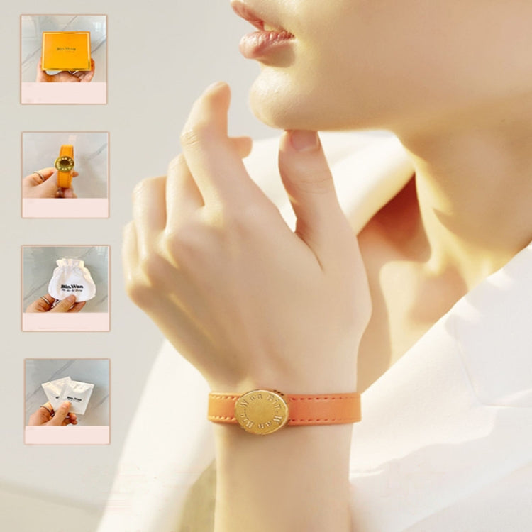 Mosquito Repellent Fragrance Bracelet Outdoor Couple Mosquito Bracelet(Blue)