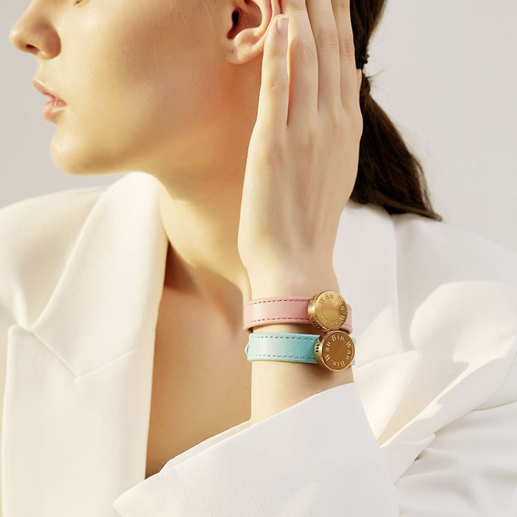 Mosquito Repellent Fragrance Bracelet Outdoor Couple Mosquito Bracelet(Blue)