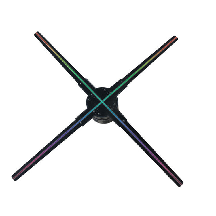 56CM KY-4 WIFI Holographic 3D Fan Shape LED Advertising Machine, Resolution: 1024 x 638 Pixels, Plug Type:UK Plug