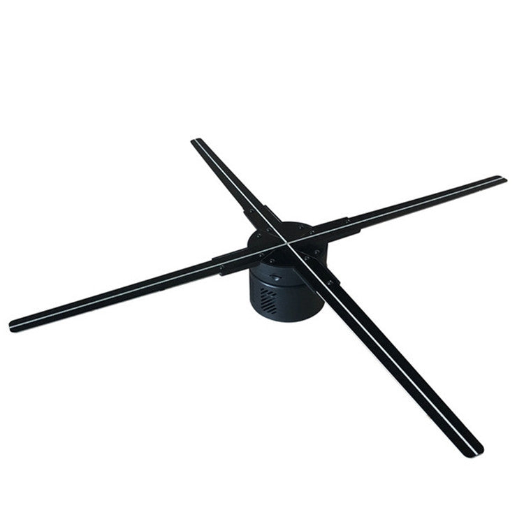 56CM KY-4 WIFI Holographic 3D Fan Shape LED Advertising Machine, Resolution: 1024 x 638 Pixels, Plug Type:CN Plug