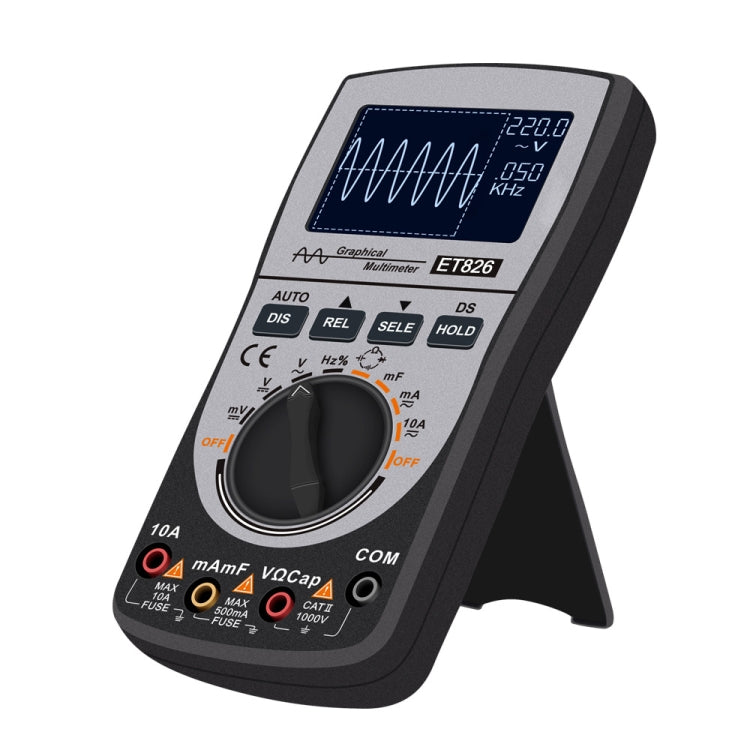 ET826 Oscilloscope + Multimeter Combo Color Screen Multimeter