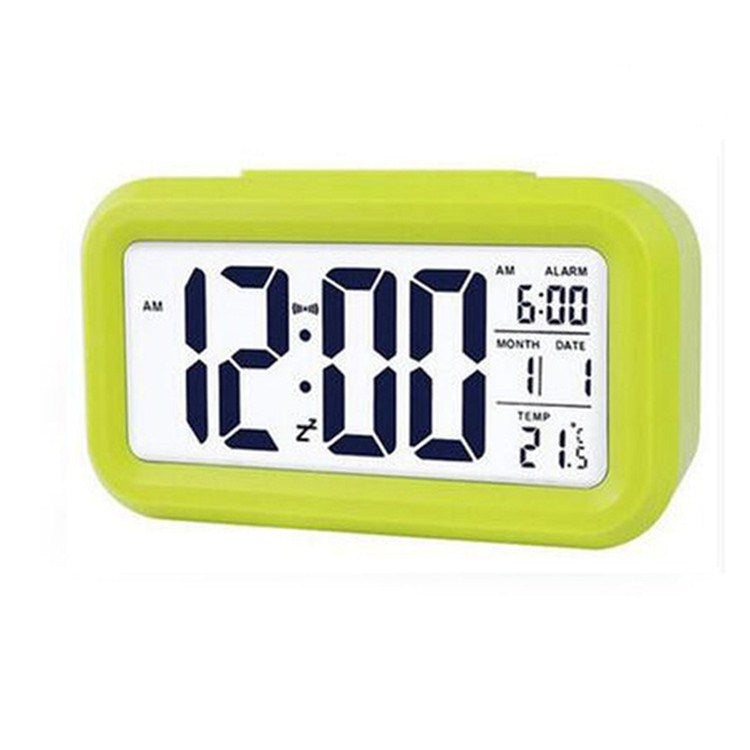 Temperature Type Lazy Snooze Alarm Mute Backlit Electronic Clock