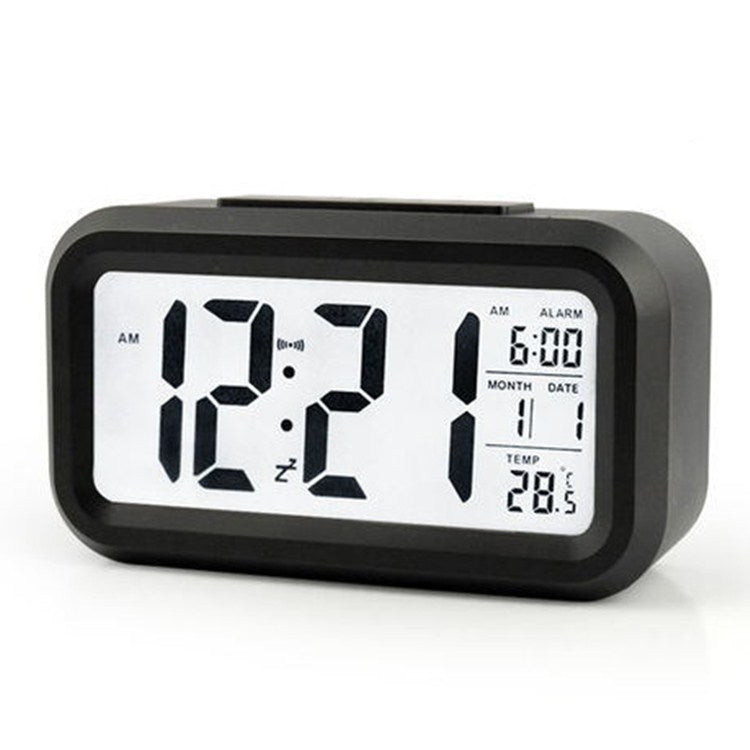 Temperature Type Lazy Snooze Alarm Mute Backlit Electronic Clock