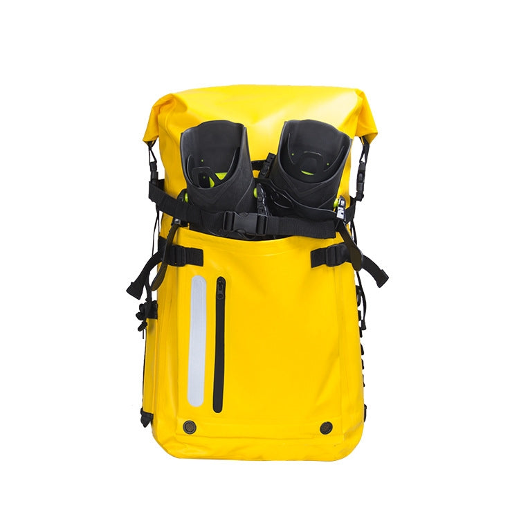 30L Outdoor Waterproof Bag Beach Diving Equipment Wet And Dry Separation Bag PVC Waterproof Backpack