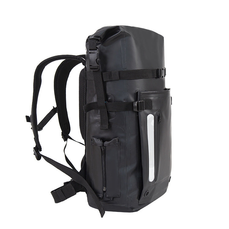 30L Outdoor Waterproof Bag Beach Diving Equipment Wet And Dry Separation Bag PVC Waterproof Backpack