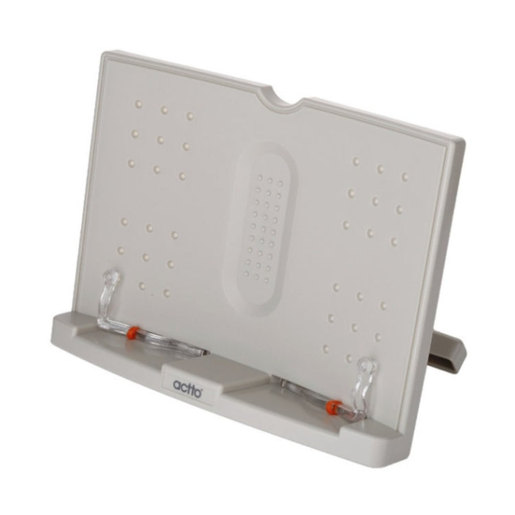 Reading Shelf Student Reading Book Stand, Color:Off-White