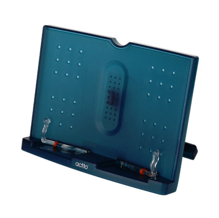 Reading Shelf Student Reading Book Stand, Color:Blue-green