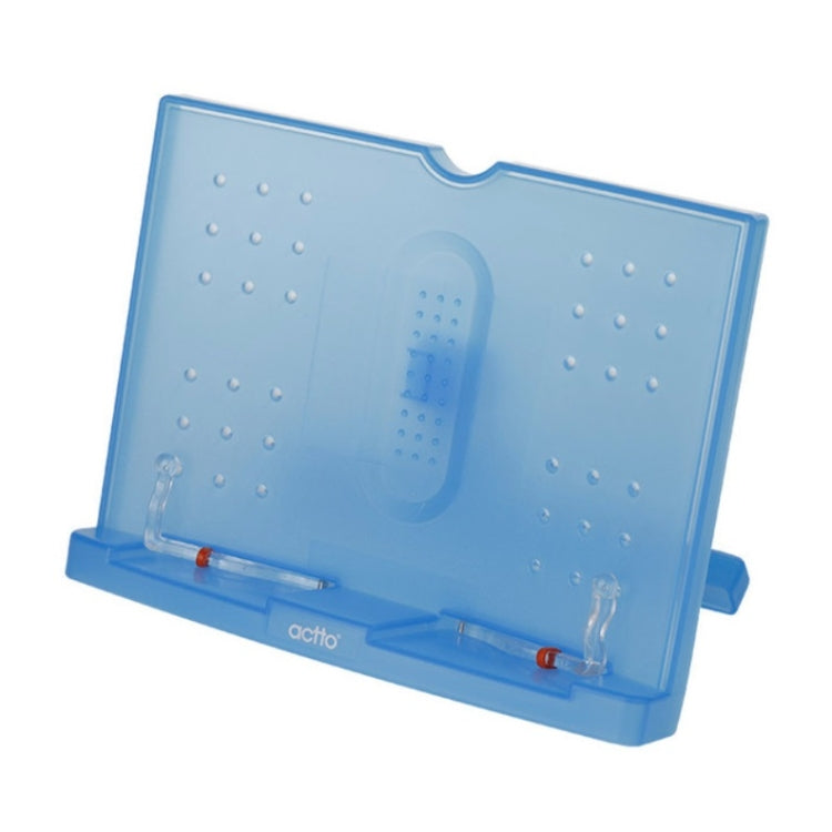 Reading Shelf Student Reading Book Stand, Color:Sky Blue