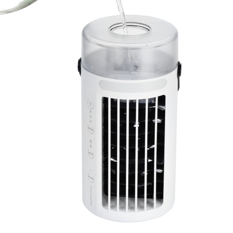 CF-002TR  Mini Air Cooler Mini Air Conditioning Fan  Portable Double Atomizing Tablet Humidifier