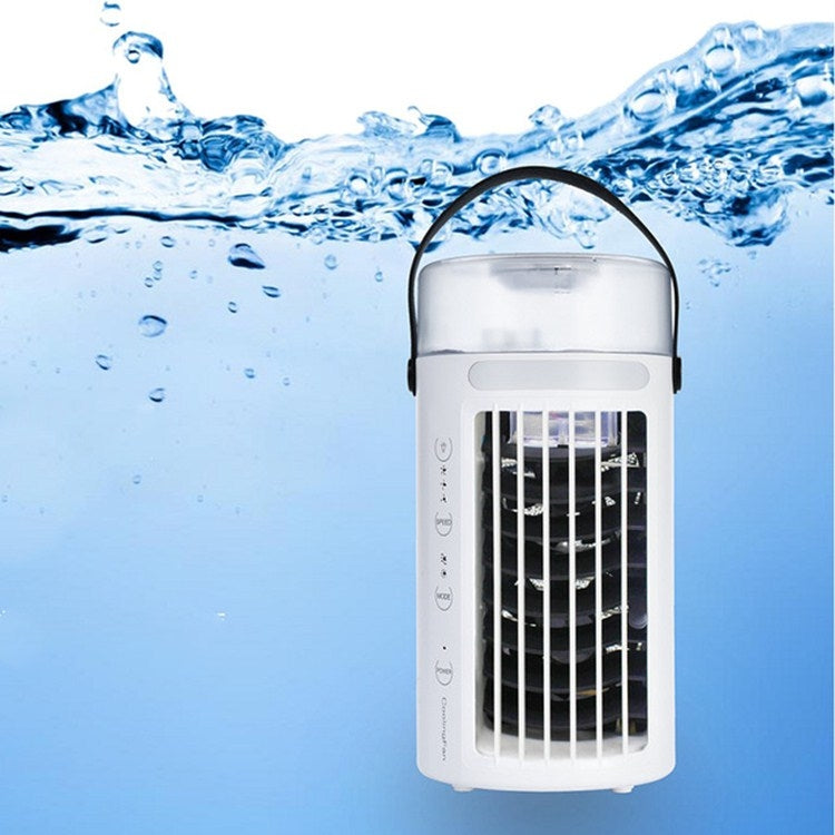 CF-002TR  Mini Air Cooler Mini Air Conditioning Fan  Portable Double Atomizing Tablet Humidifier
