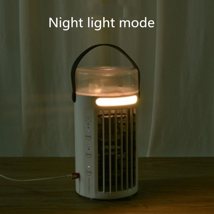 CF-002TR  Mini Air Cooler Mini Air Conditioning Fan  Portable Double Atomizing Tablet Humidifier
