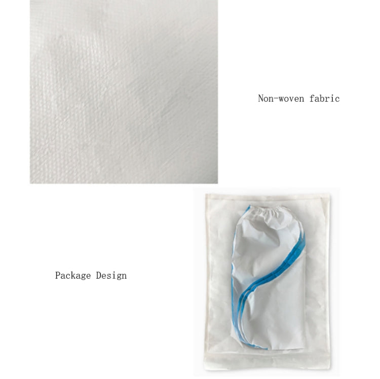 2 PCS Disposable Shoe Cover Thick Waterproof Wear-resistant Shoe Cover