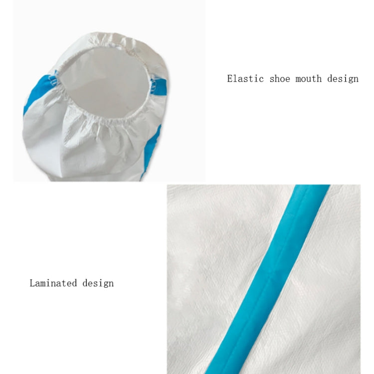 2 PCS Disposable Shoe Cover Thick Waterproof Wear-resistant Shoe Cover