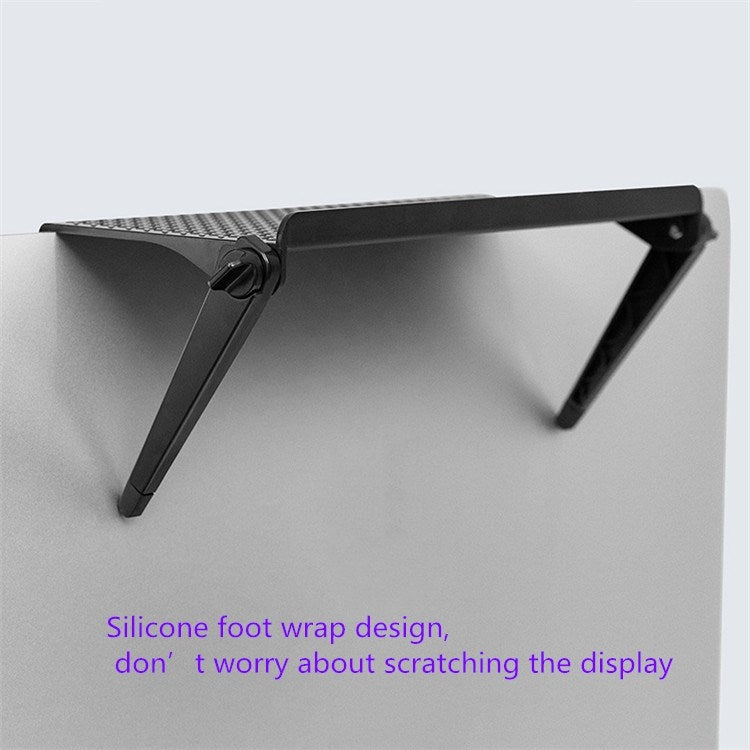 Creative Multi-functional Storage Rack Computer Monitor Holder, Size:L