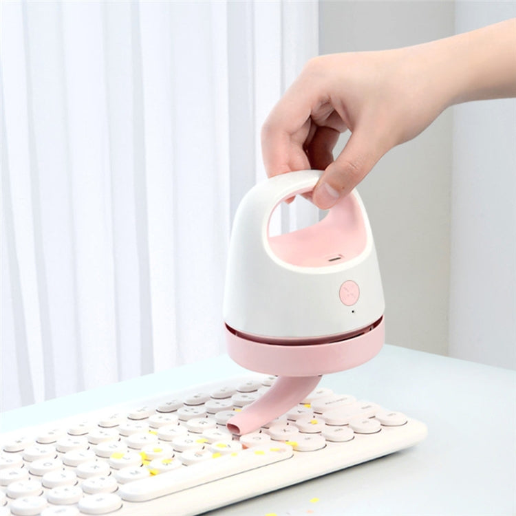 C502 Office Desktop Keyboard Cleaning Vacuum Cleaner USB Charging Mini Portable Car Vacuum Cleaner