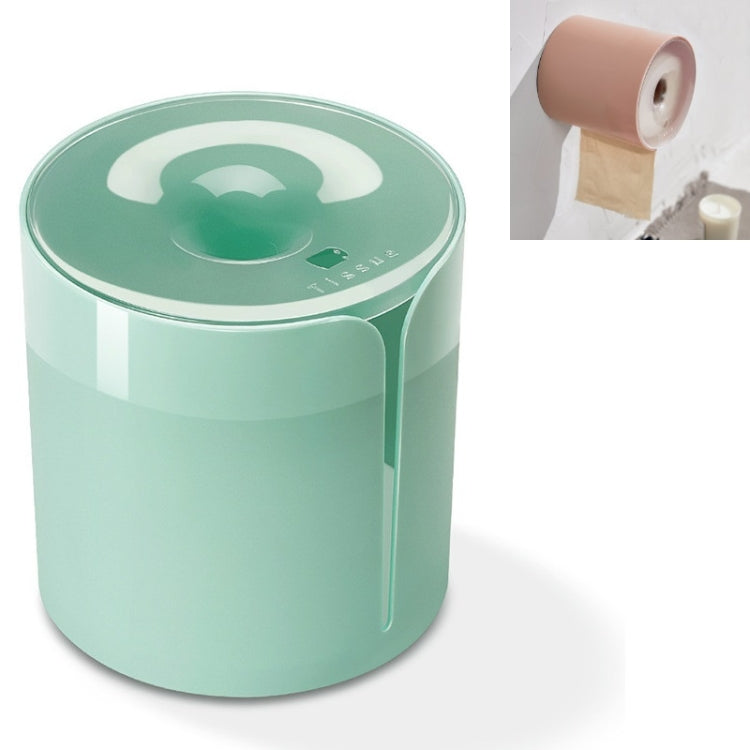 Household Bathroom Non-perforated Tissue Box Seamless Installation Of Roll Paper Tube