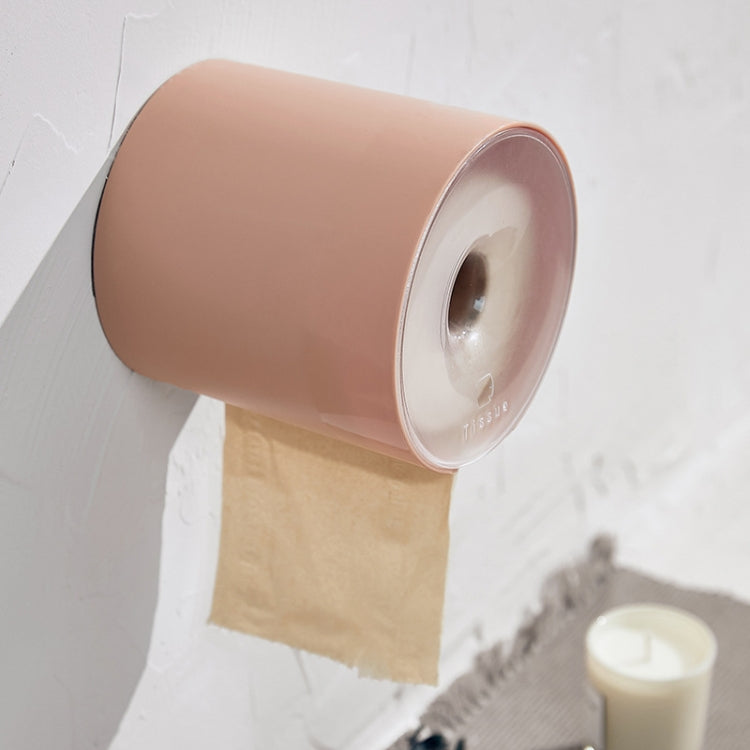 Household Bathroom Non-perforated Tissue Box Seamless Installation Of Roll Paper Tube