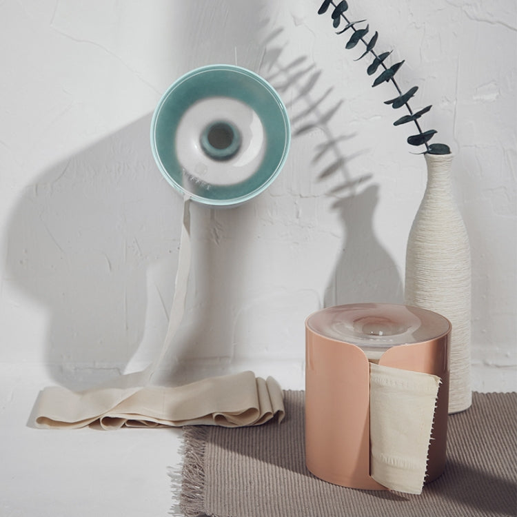 Household Bathroom Non-perforated Tissue Box Seamless Installation Of Roll Paper Tube