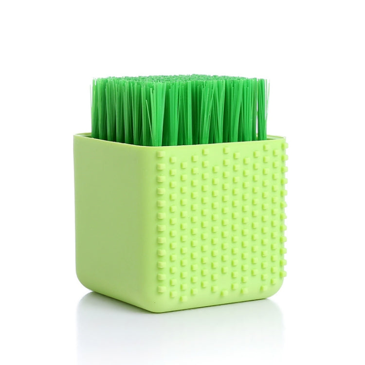3 PCS Silicone Laundry Soft Bristle Cleaning Brush Shoe Brush Panties Underwear Brush Random Color