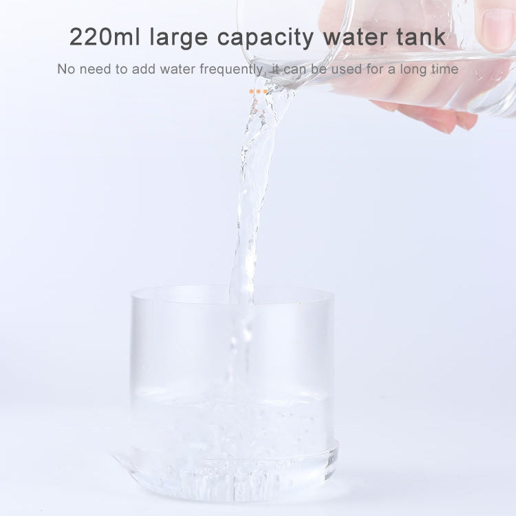 Cute Pet Dog Humidifier Home Desktop Portable Air Humidifier Ultra-quiet USB Water Replenishment Meter(Pink)