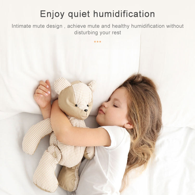 Cute Pet Dog Humidifier Home Desktop Portable Air Humidifier Ultra-quiet USB Water Replenishment Meter(Pink)