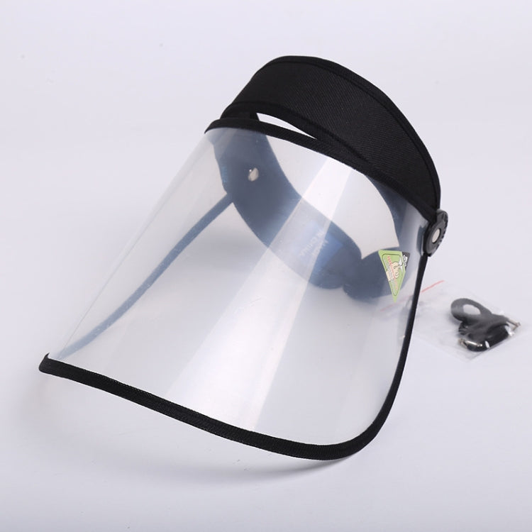 4 PCS Anti-Saliva Splash Anti-Spitting Anti-Fog Anti-Oil Protective Cap Empty Top Hat Mask Removable Face Shield