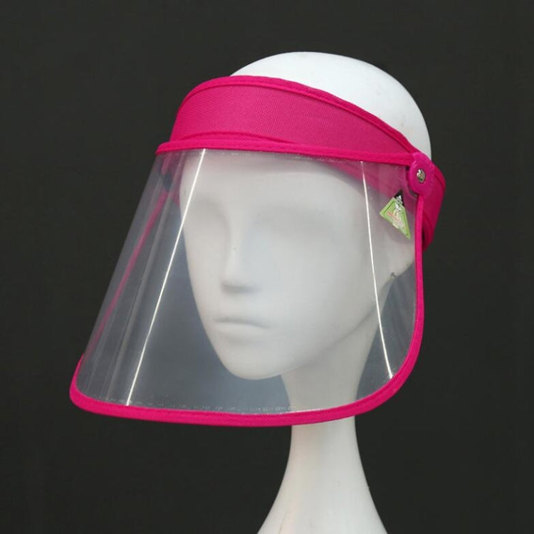 4 PCS Anti-Saliva Splash Anti-Spitting Anti-Fog Anti-Oil Protective Cap Empty Top Hat Mask Removable Face Shield