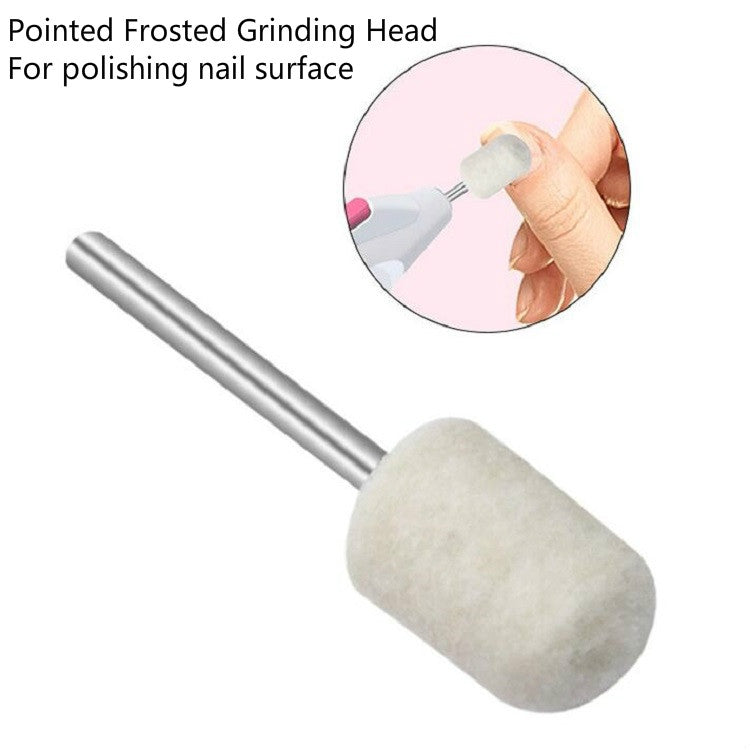 10 Sets Ceramic Nail Polisher Electric Nail Polisher Nail Repair and Beauty Replacement Accessories
