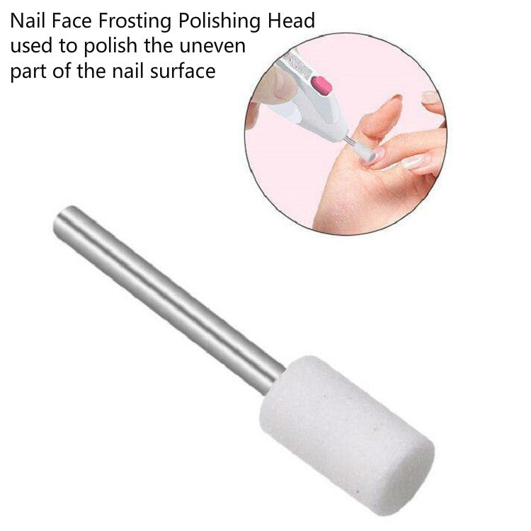 10 Sets Ceramic Nail Polisher Electric Nail Polisher Nail Repair and Beauty Replacement Accessories