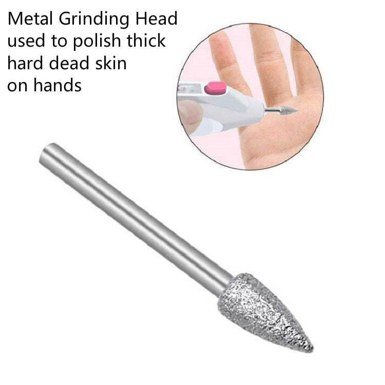 10 Sets Ceramic Nail Polisher Electric Nail Polisher Nail Repair and Beauty Replacement Accessories