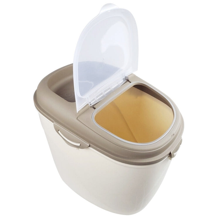 Food Bucket Dog Food Storage Bucket Sealed Moisture-proof Storage Box, Specification: Small