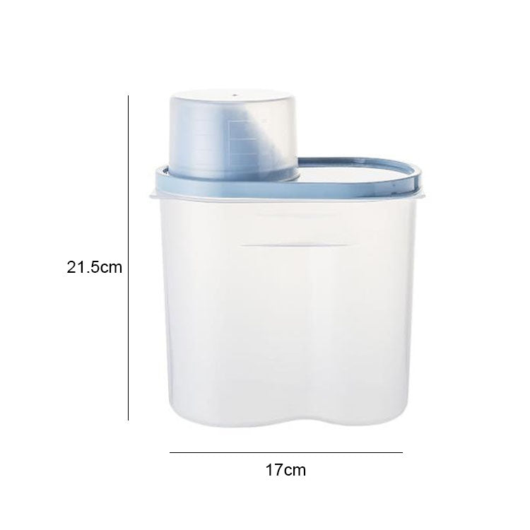 5 PCS Food Barrels Sealed Moisture-proof Storage Tank, Specification: Small