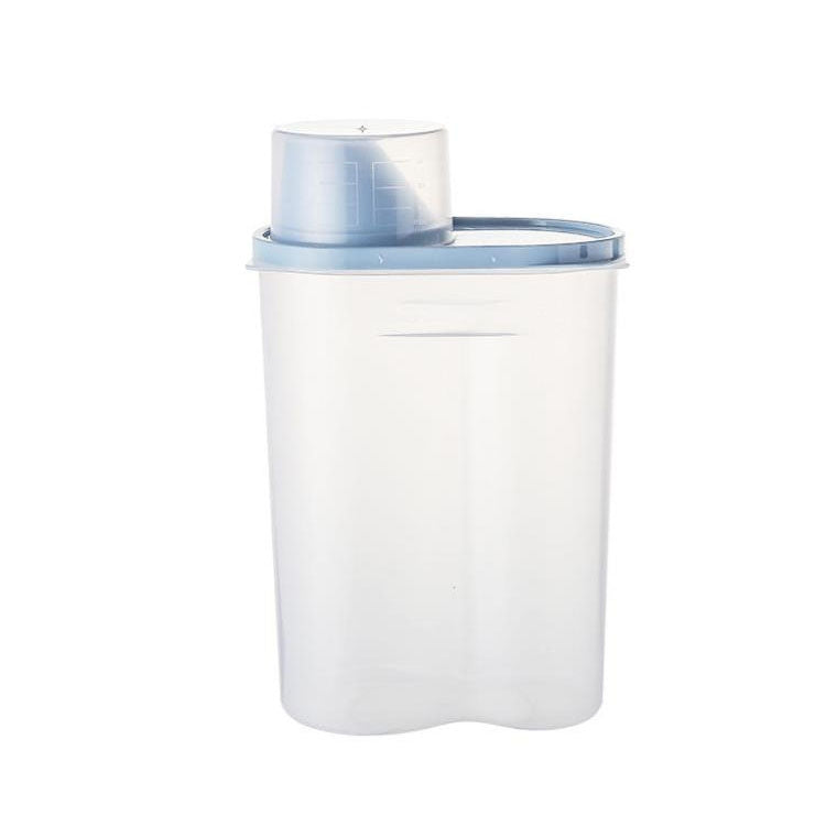 5 PCS Food Barrels Sealed Moisture-proof Storage Tank, Specification: Large