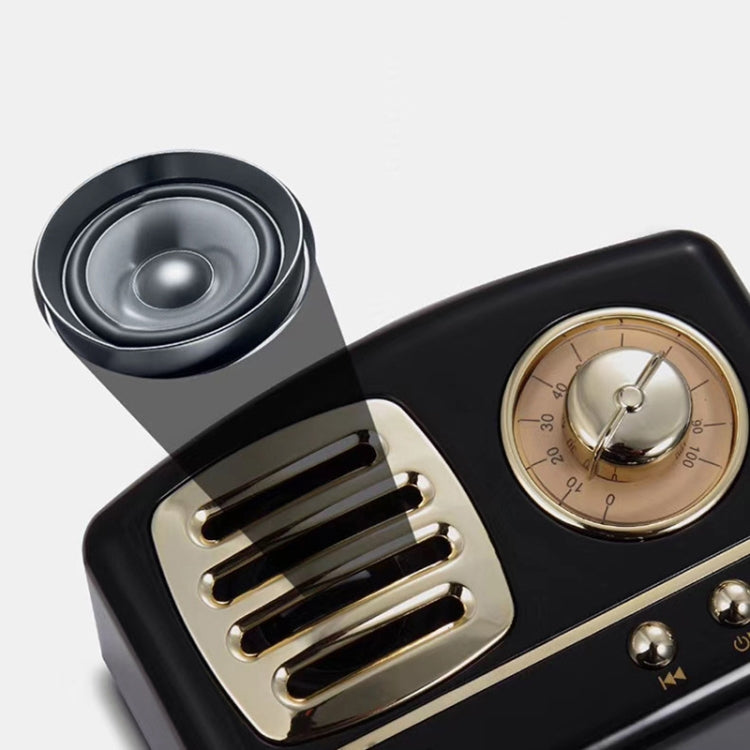 HM11 Retro Radio Mini Bluetooth Speaker Outdoor Portable Card Mobile Phone Computer Bluetooth Audio