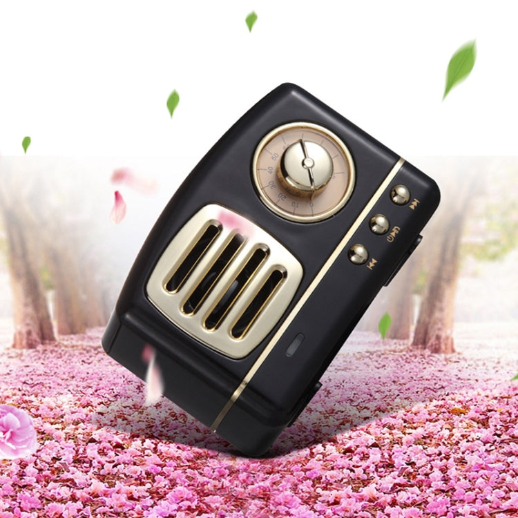 HM11 Retro Radio Mini Bluetooth Speaker Outdoor Portable Card Mobile Phone Computer Bluetooth Audio