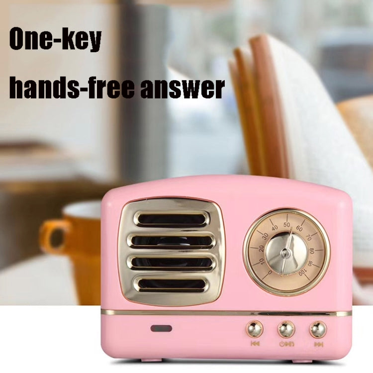 HM11 Retro Radio Mini Bluetooth Speaker Outdoor Portable Card Mobile Phone Computer Bluetooth Audio