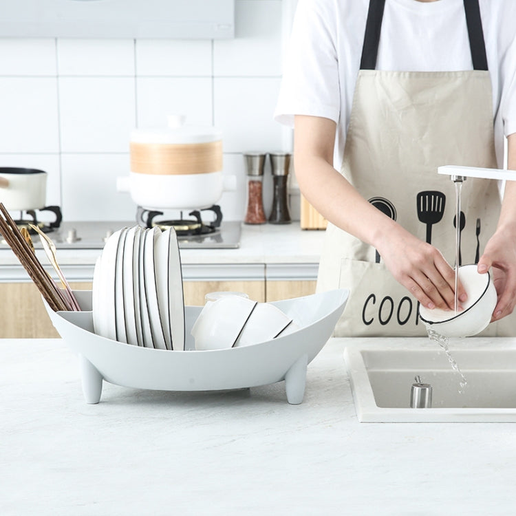 Tableware Storage Drain Dish Rack Multi-function Kitchen Utensil Rack