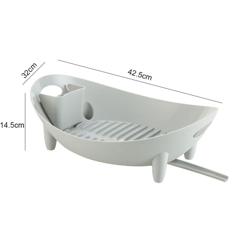 Tableware Storage Drain Dish Rack Multi-function Kitchen Utensil Rack