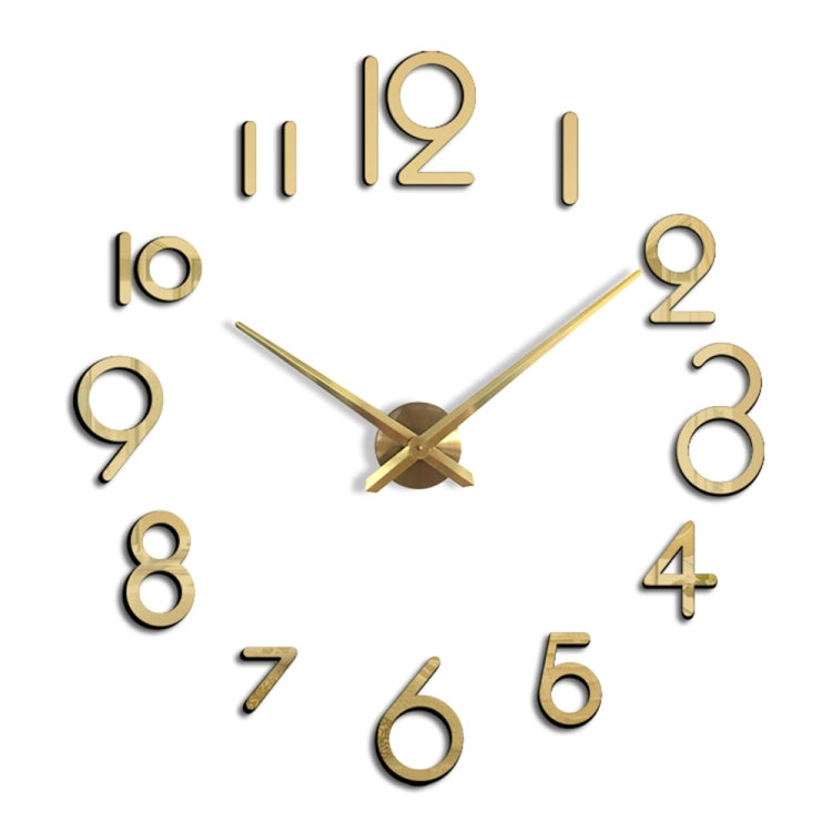 Creative DIY Acrylic Clock Home Digital Wall Clock