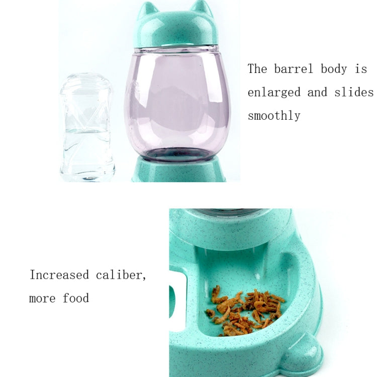 Pet Bottled Grain Storage Bucket Automatic Drinking Water Feeder