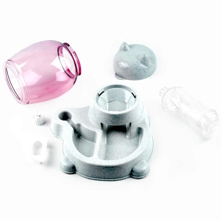 Pet Bottled Grain Storage Bucket Automatic Drinking Water Feeder