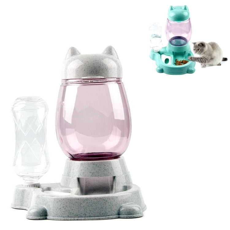 Pet Bottled Grain Storage Bucket Automatic Drinking Water Feeder