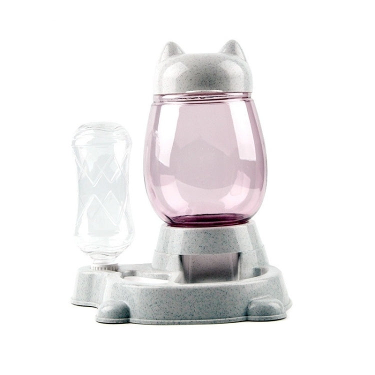 Pet Bottled Grain Storage Bucket Automatic Drinking Water Feeder