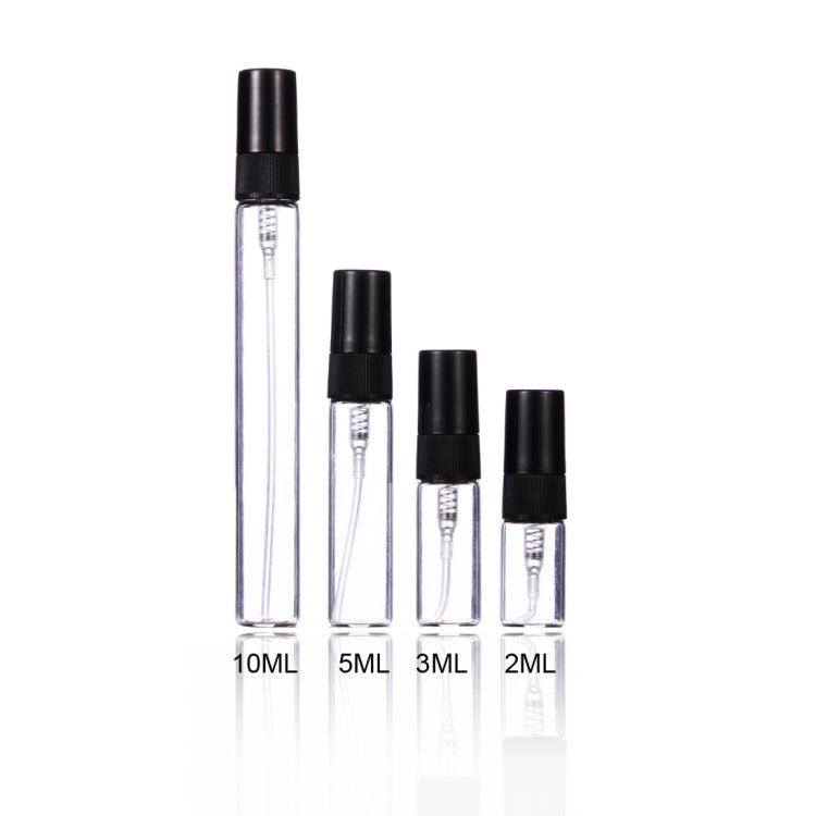 50 PCS Perfume Bottle Spray Bottle Perfume Bottle Empty Bottle, Capacity:3ml