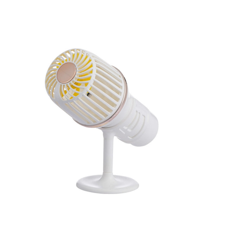 Simple Microphone USB Handheld Spray Moisturizing Fan