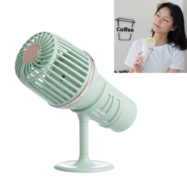 Simple Microphone USB Handheld Spray Moisturizing Fan