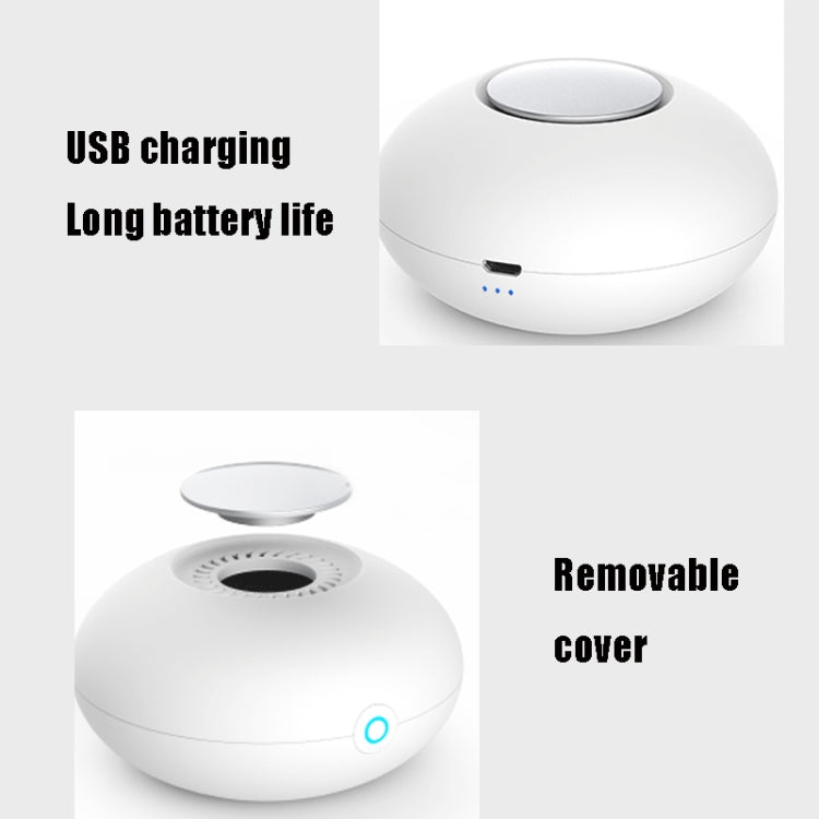 Portable Ozone Sterilization Machine Household Clothes Shoes Cabinet Refrigerator Remove Formaldehyde Odor Air Purifier(White)