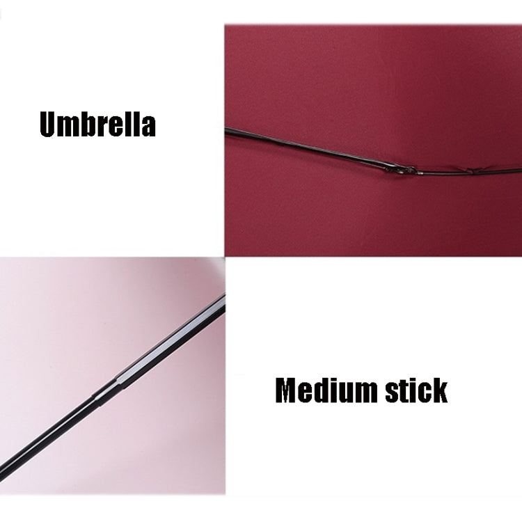 Umbrella Smart Black Technology Multifunctional Creative Automatic Folding Umbrella with LED Light Reflector