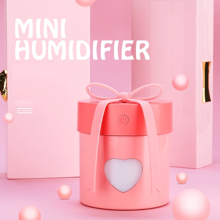 Creative Gift Box Style Air Humidifier USB Three-in-one Multifunctional Air Humidifier with Night Light