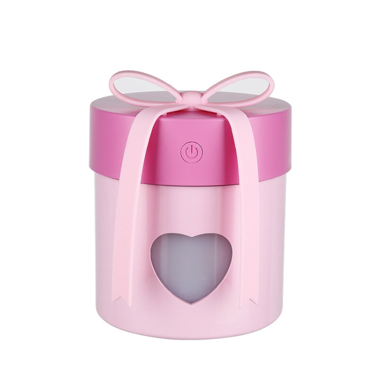 Creative Gift Box Style Air Humidifier USB Three-in-one Multifunctional Air Humidifier with Night Light